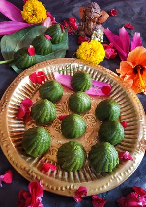 A picture of Betel Leaf Modak (Paan Modak).
