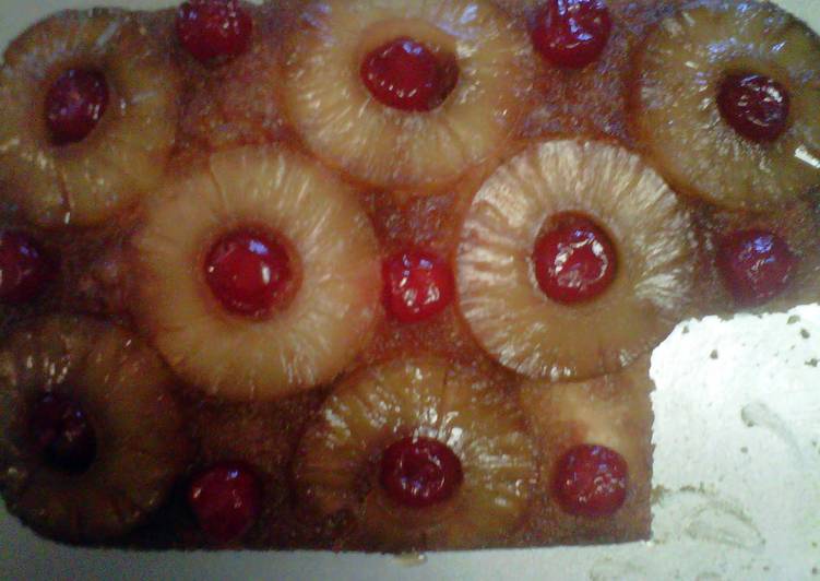 Recipe of Perfect Pineapple Upside Down Cake