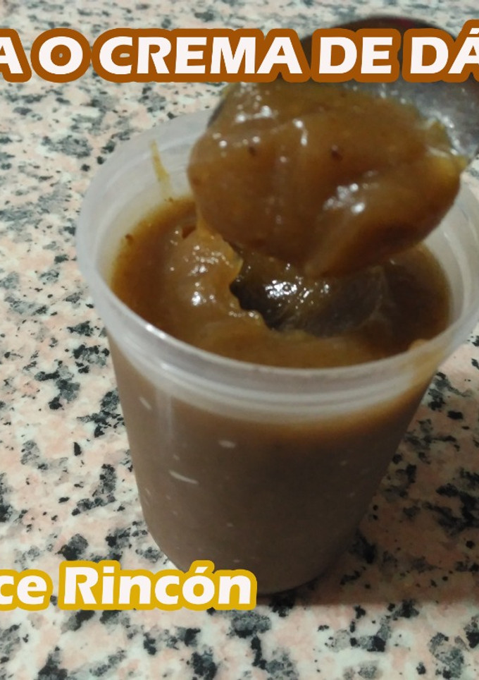 Una foto de Pasta de dátiles / Endulza tus postres sin azúcar / Sano y delicioso