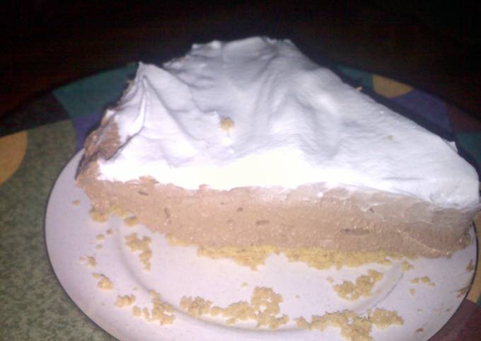 Step-by-Step Guide to Make Homemade whipped chocolate pie