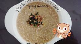 Hình ảnh món Pork quinoa porridge - Cháo diêm mạch thịt bằm