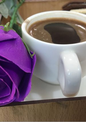 صورة لوصفة قهوه صباحيه مع الست فيروووز😊
