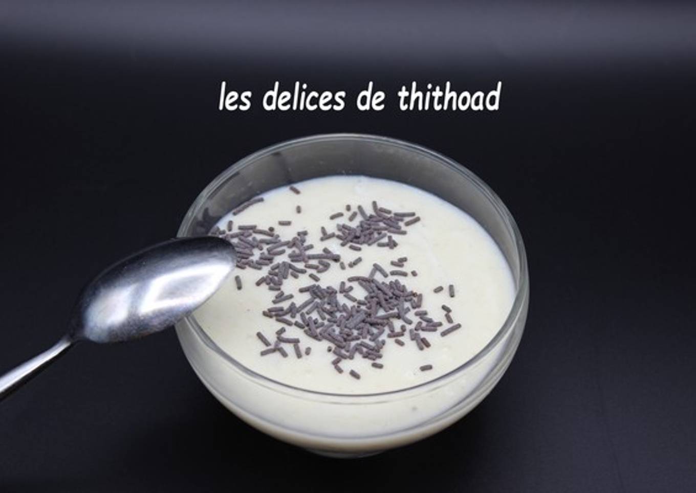 Fromage blanc à la banane tout simplement!