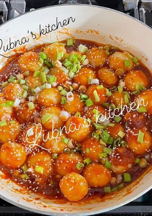 A picture of Chilli Garlic Potato Bites:.