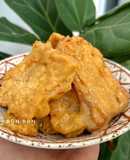 Tàu Hũ Ky Chiên Giòn Sốt Chao Chay