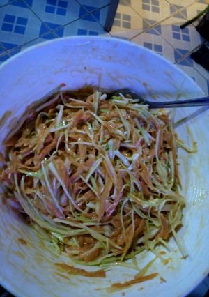 A picture of Coleslaw #festive season contest kakamega #author marathon.