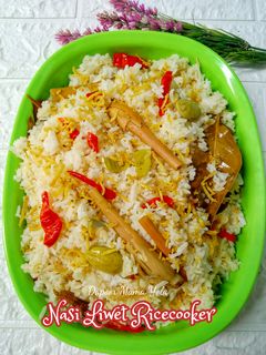 Foto resep Nasi Liwet Ricecooker
