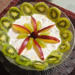 A picture of Mix fruit Shrikhand.