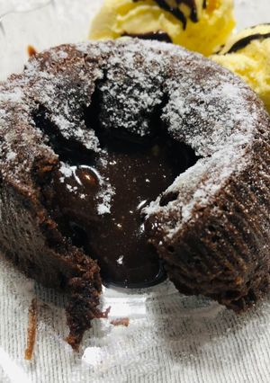 O poză a rețetei Lava cake!.