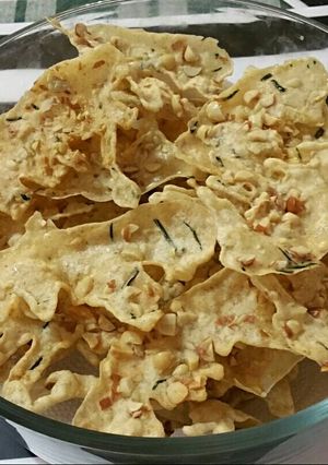 Foto resep Peyek kacang mini renyah