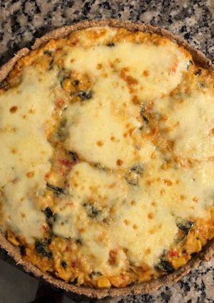 Una foto de Tarta Integral de verduras