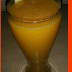 A picture of Bel ke juice ki cold & chilled thandai.