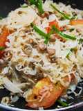 Hến xào bắp sú & cà chua