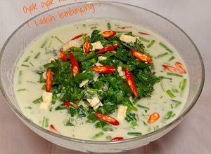 Foto resep Oyok Oyok Mbayung (Lodeh Lembayung)