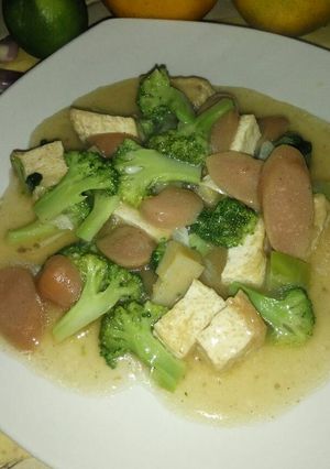 Foto resep Cah Brokoli Tahu Ceria