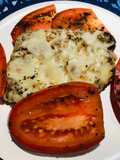 Father’s Day Grilled Pork Caprese Chops