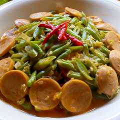 รูปของ Buncis Sosis Saos Mayonaise Pedas