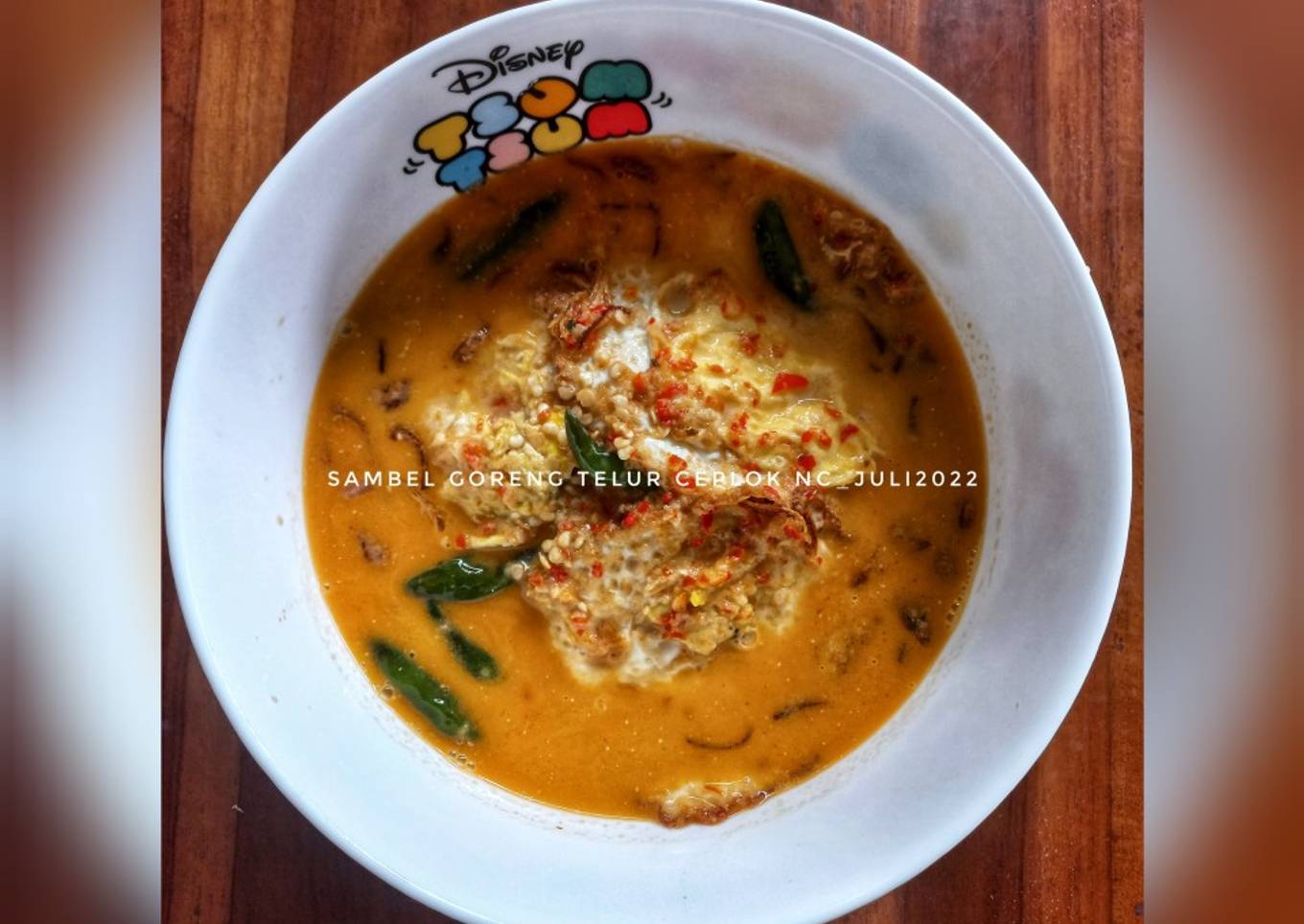 Sambel Goreng Telur Ceplok