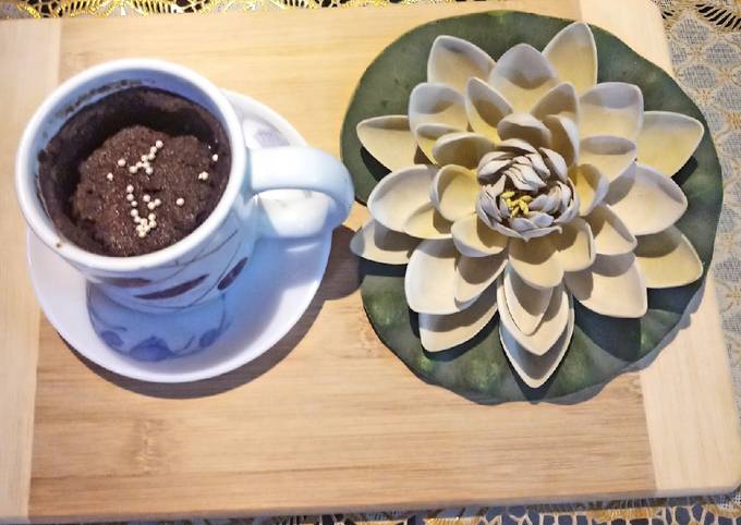 Steps to Prepare Homemade Chocolate Mug Cake