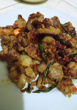 Foto resep Oseng mercon