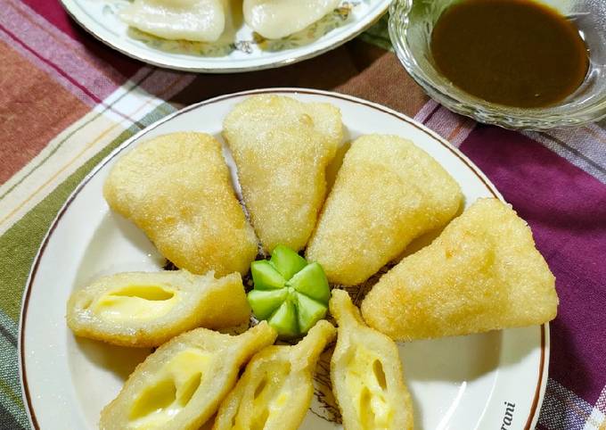 Resep Pempek Dos Isi Telur Keju Oleh Andarani Cookpad