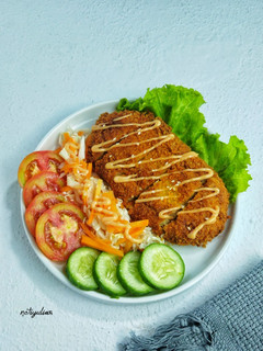 Foto resep Tahu katsu dan salad ala hokben