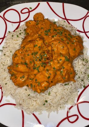 Une photo de Scampis à la diable 🍛