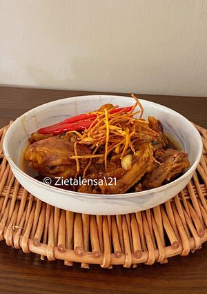 Gambar Ayam kampung masak halia