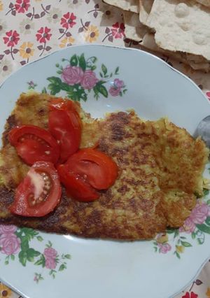 عکسی از دستور کوکوی سیب زمینی خوشمزه محیا پز