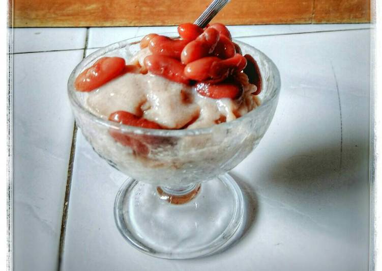 Resep Ice cream kacang merah oleh Nova Tyass - Cookpad