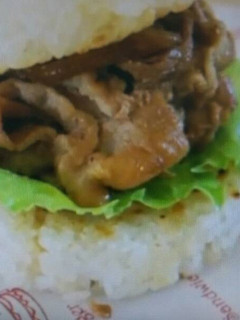 和風豬肉米漢堡 的食譜成品照片