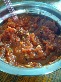 A picture of Roasted Tomato Salsa.