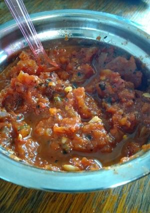 A picture of Roasted Tomato Salsa.