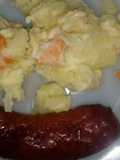 Chorizito + ensalada de papa