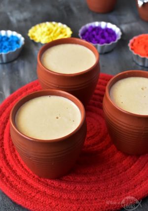 A picture of Nolen Gurer Mishti Doi.