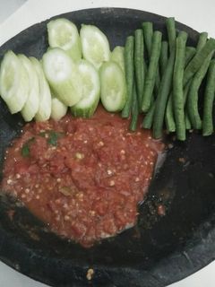 Foto resep Sambal terasi (mentah)