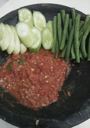 Foto resep Sambal terasi (mentah)