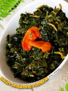 Foto resep Daun Singkong Tumbuk