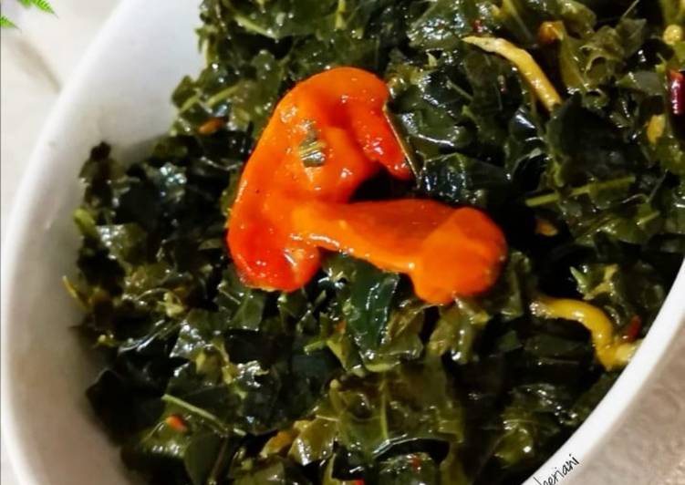 Daun Singkong Tumbuk
