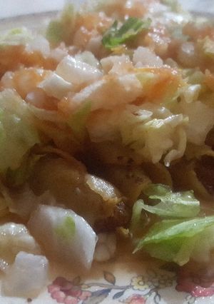 A picture of Tacos Encuerados with Tomato Sauce.