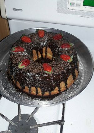 صورة لوصفة الكيكة البسيطة واللذيذة