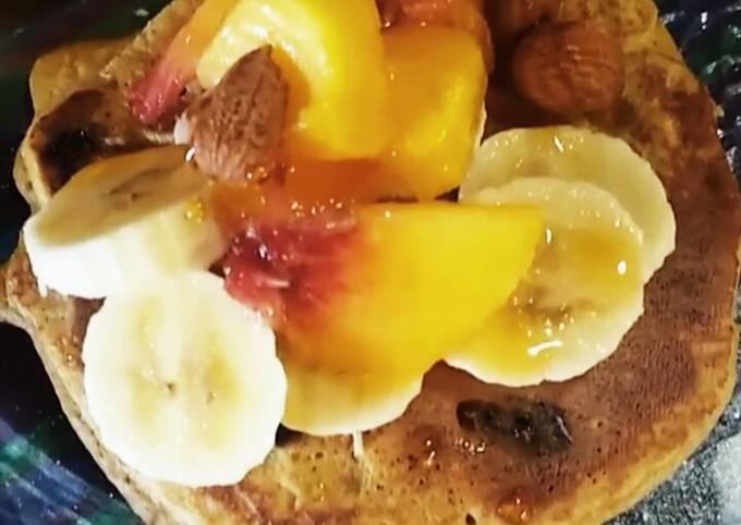 Pancake De Banana Saludable Receta De Clau Isarra Cookpad