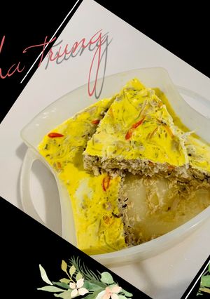 Hình của món Chả trứng.
