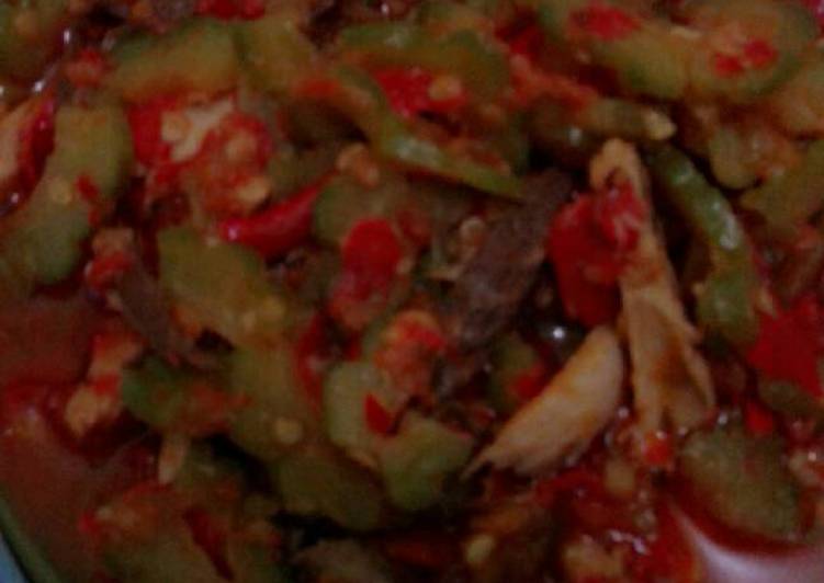 Resep Sambal Pare Cue yang enak