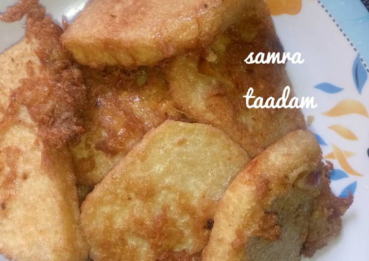 How to Make Perfect Fried yam with egg