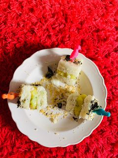 A picture of Rava Dhokla Sandwich.