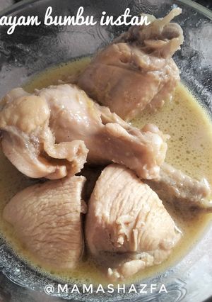 Foto resep Opor ayam bumbu instan