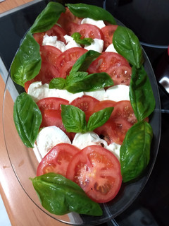 Una foto de Ensalada Caprese