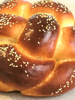 A picture of My Shabbat Challah.