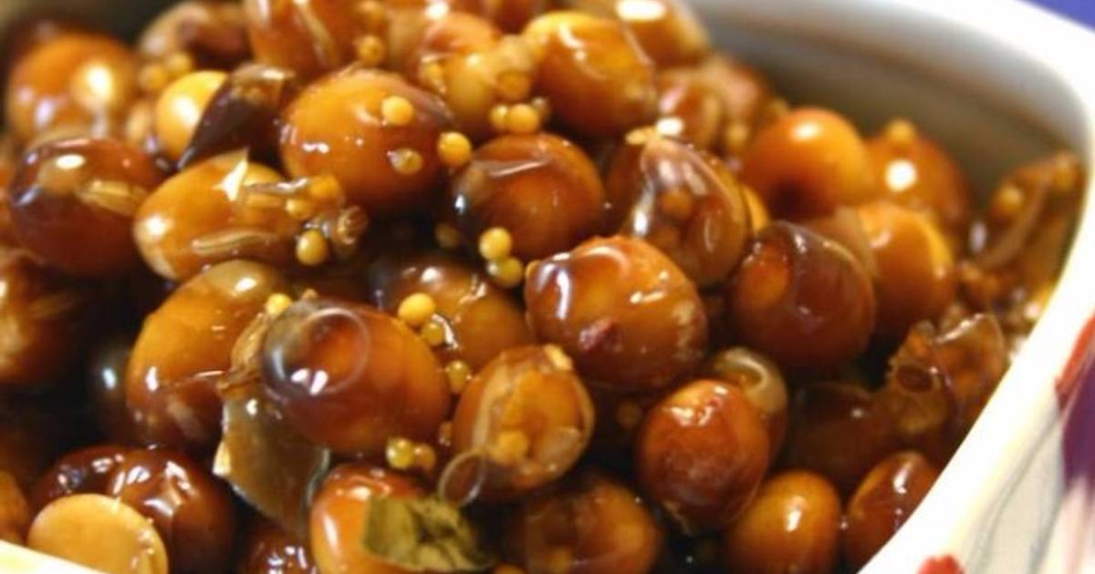 Dry Roasted Soy Beans Pickled In Balsamic Vinegar Recipe By Cookpad
